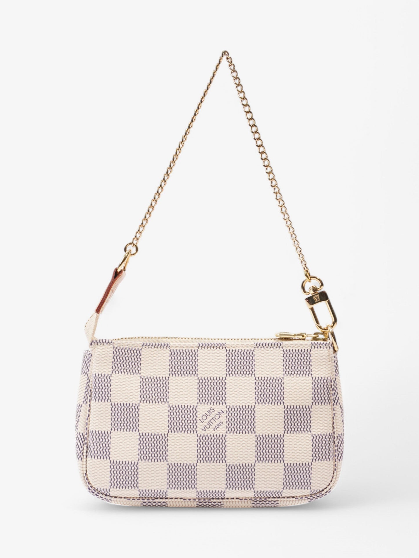 Louis Vuitton Mini Pochette Accessoires Damier Azur Coated Canvas
