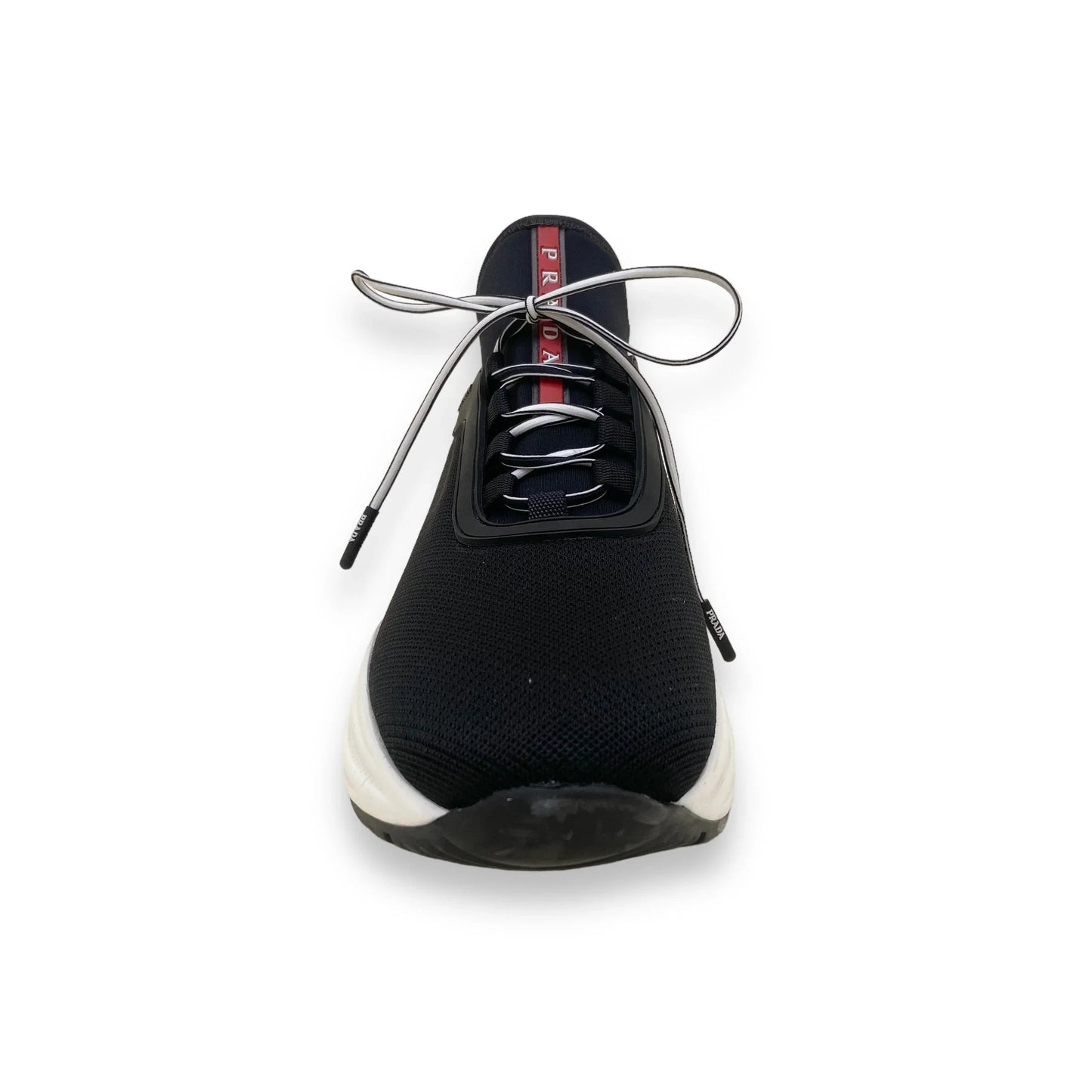 PRADA MESH AND NEOPRENE SNEAKERS BLACK UK6