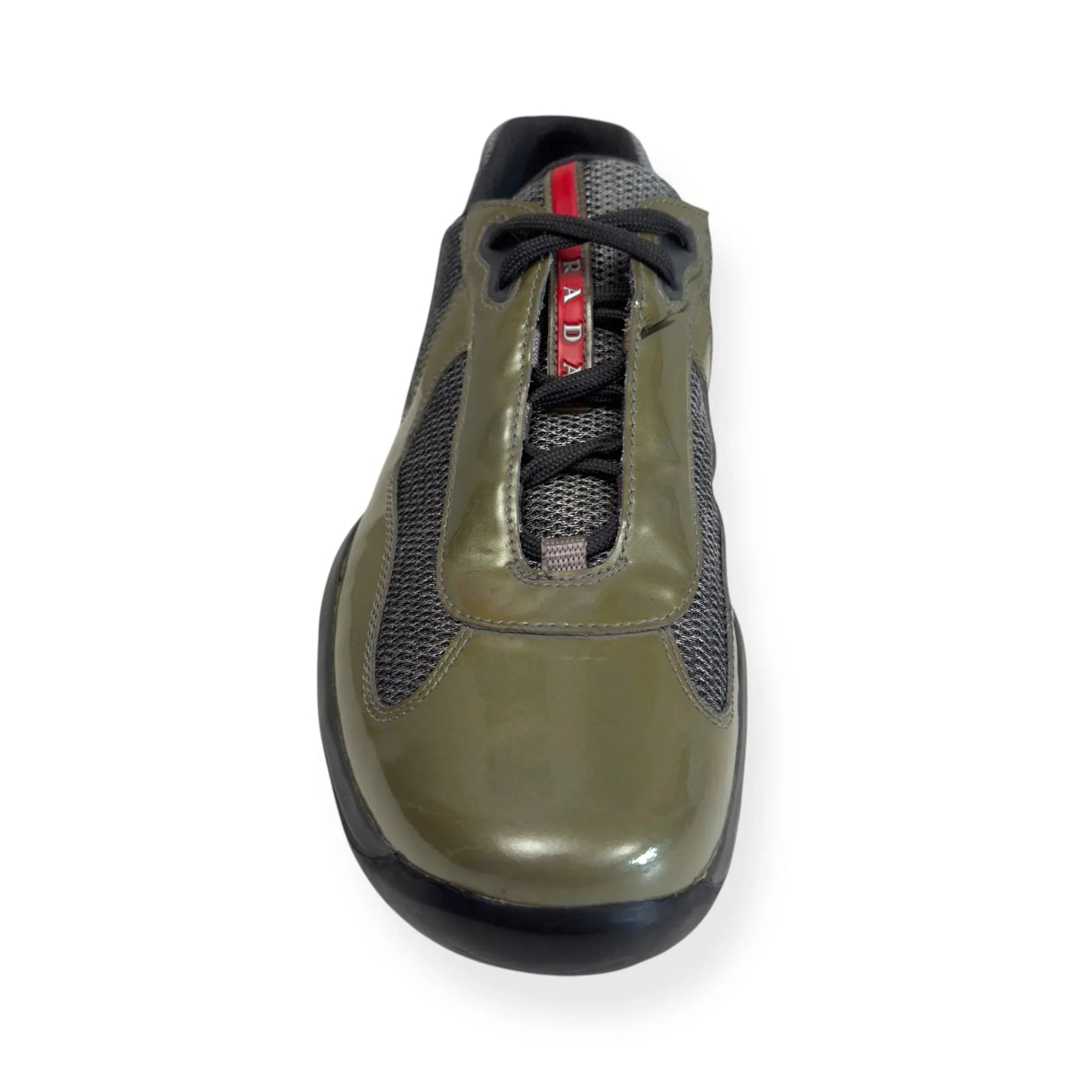 PRADA AMERICAS CUP SNEAKER OLIVE GREEN UK8.5