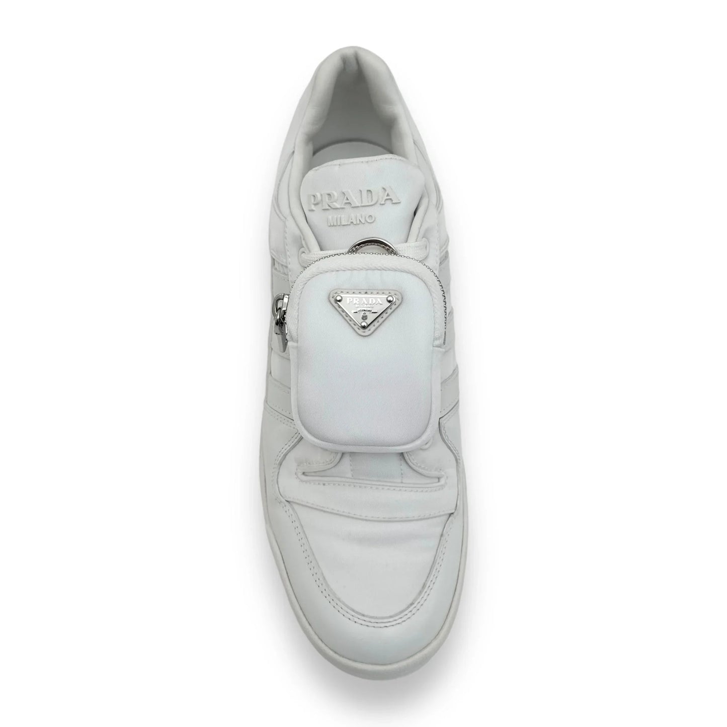 PRADA X ADIDAS FORUM LOW TOP SNEAKER WHITE UK10