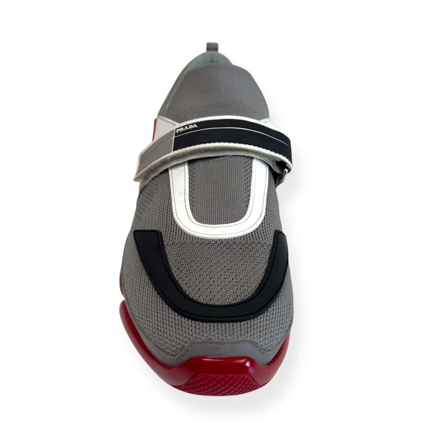 PRADA CLOUDBUST SNEAKER GREY / RED UK9