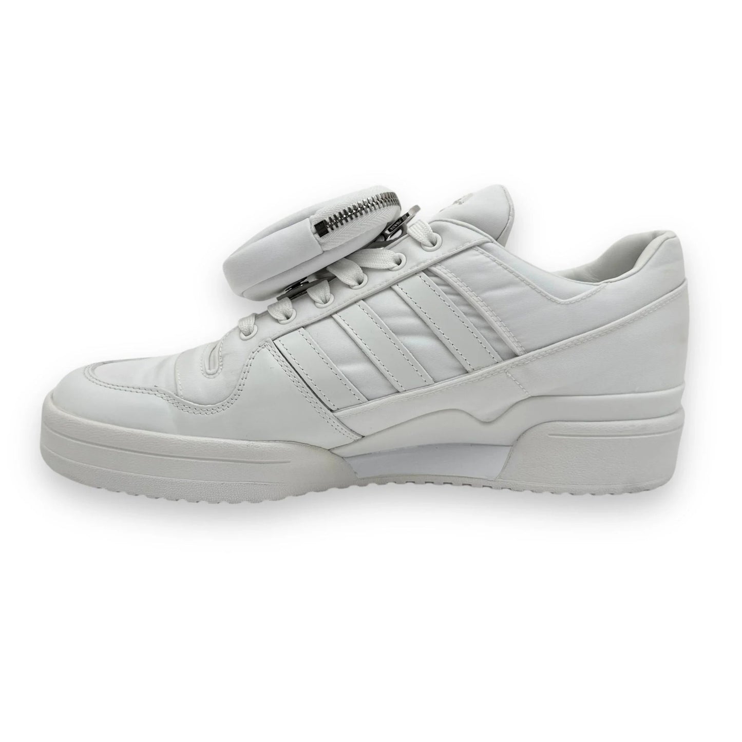 PRADA X ADIDAS FORUM LOW TOP SNEAKER WHITE UK10