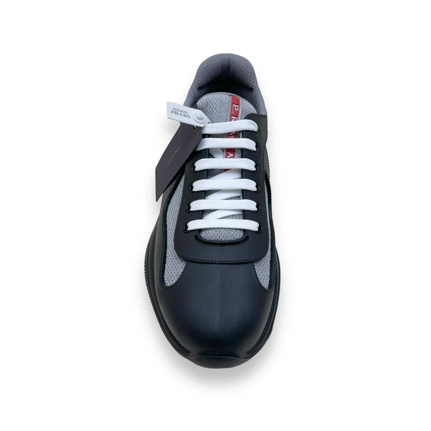PRADA AMERICA’S CUP SOFT RUBBER SNEAKER BLACK UK9