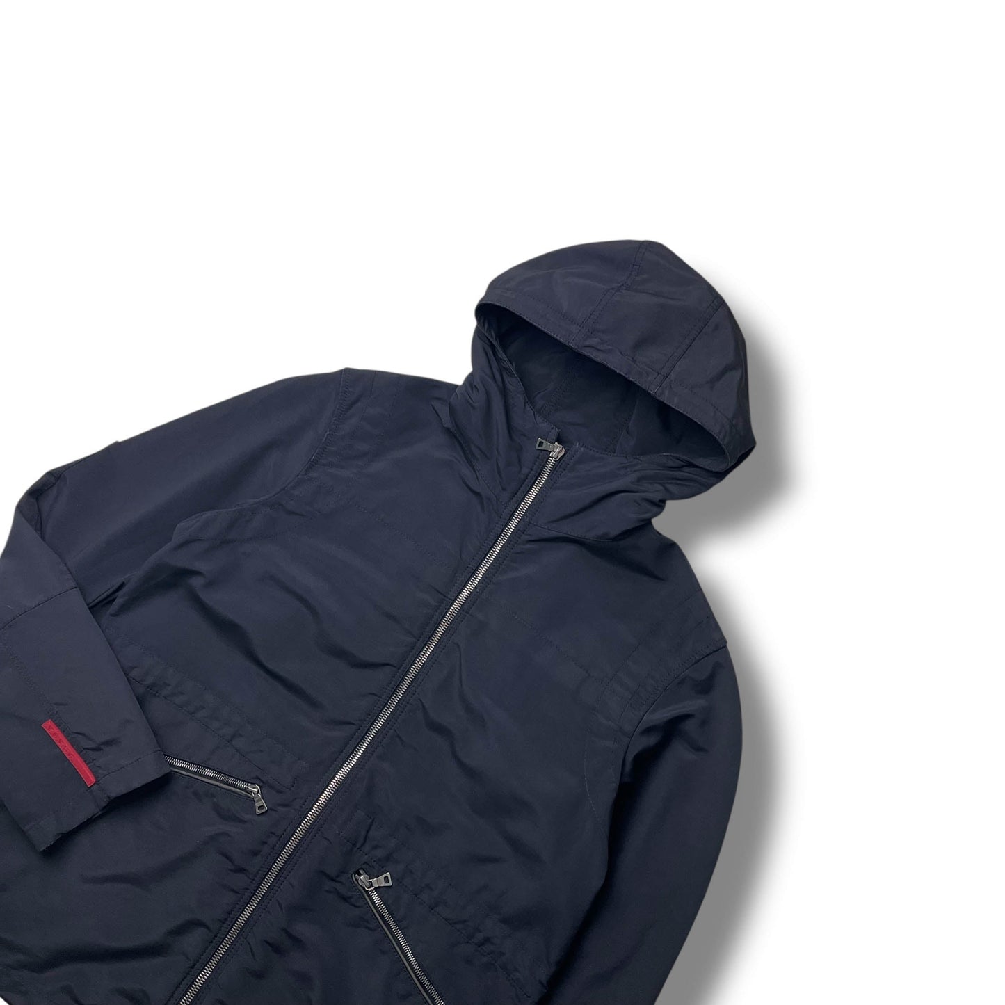 Prada Sport Hooded Nylon Jacket (L)