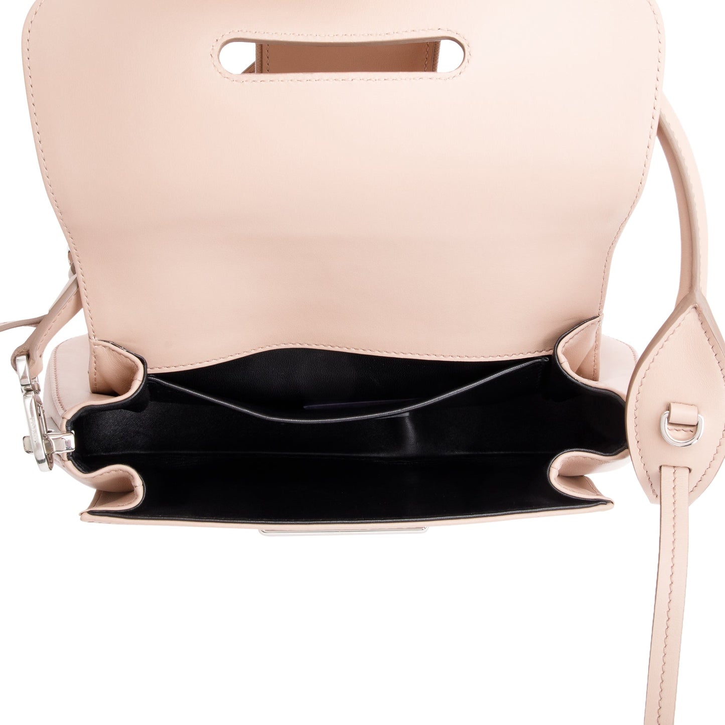 Prada 2020 Beige City Calf Saffiano Sidonie Shoulder Bag