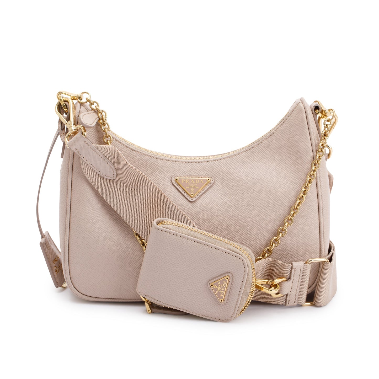 Prada 2021 Re-Edition 2005 Saffiano Leather Shoulder Bag