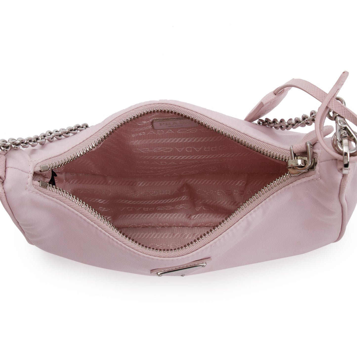 Prada 2022 Pink Re-Edition 2005 Re-Nylon Shoulder Bag