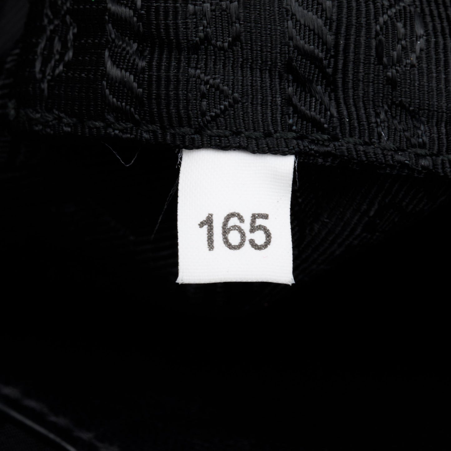 Prada Black Leather-Trimmed Tessuto Gaufre Tote