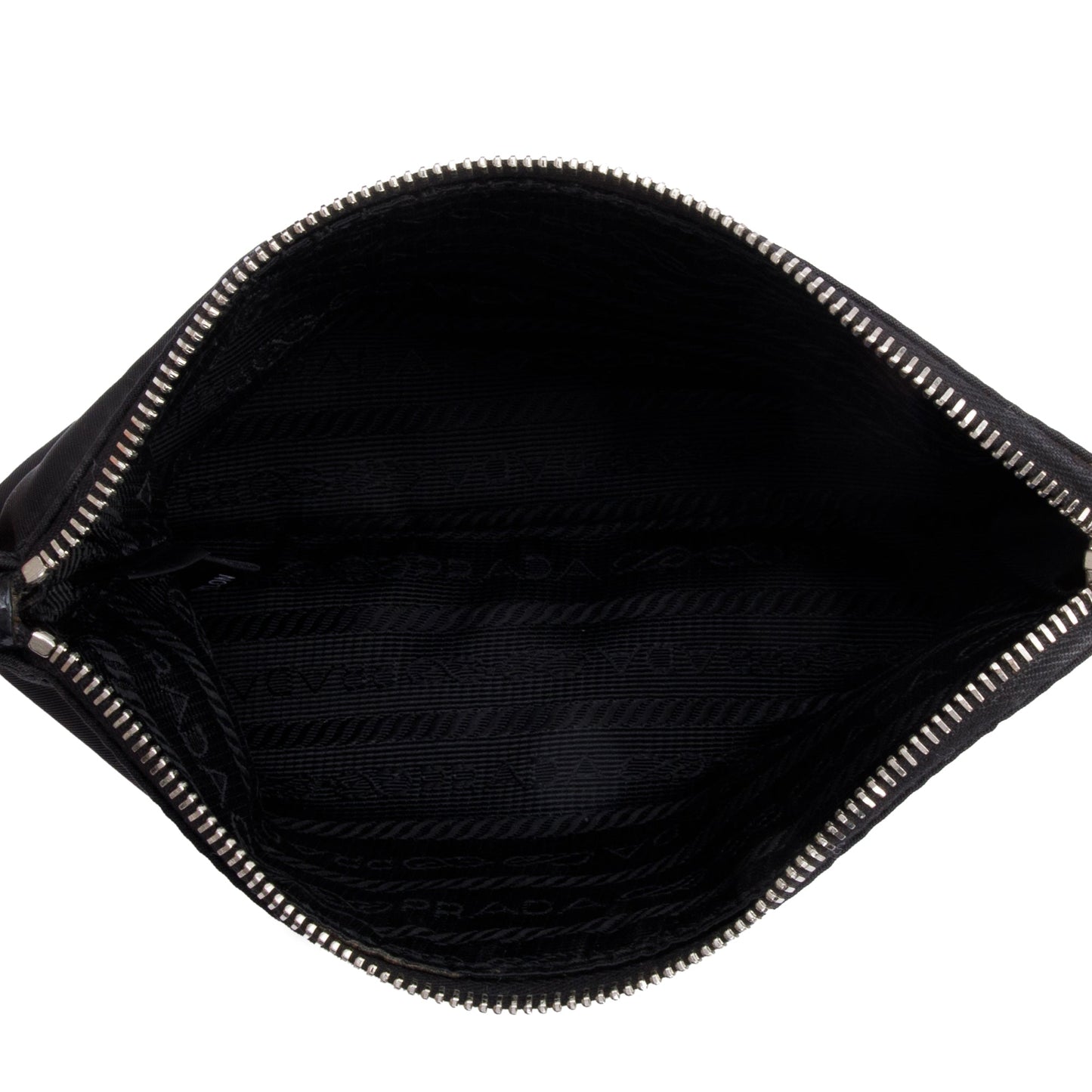 Prada Black Re-Nylon Saffiano Medium Backpack