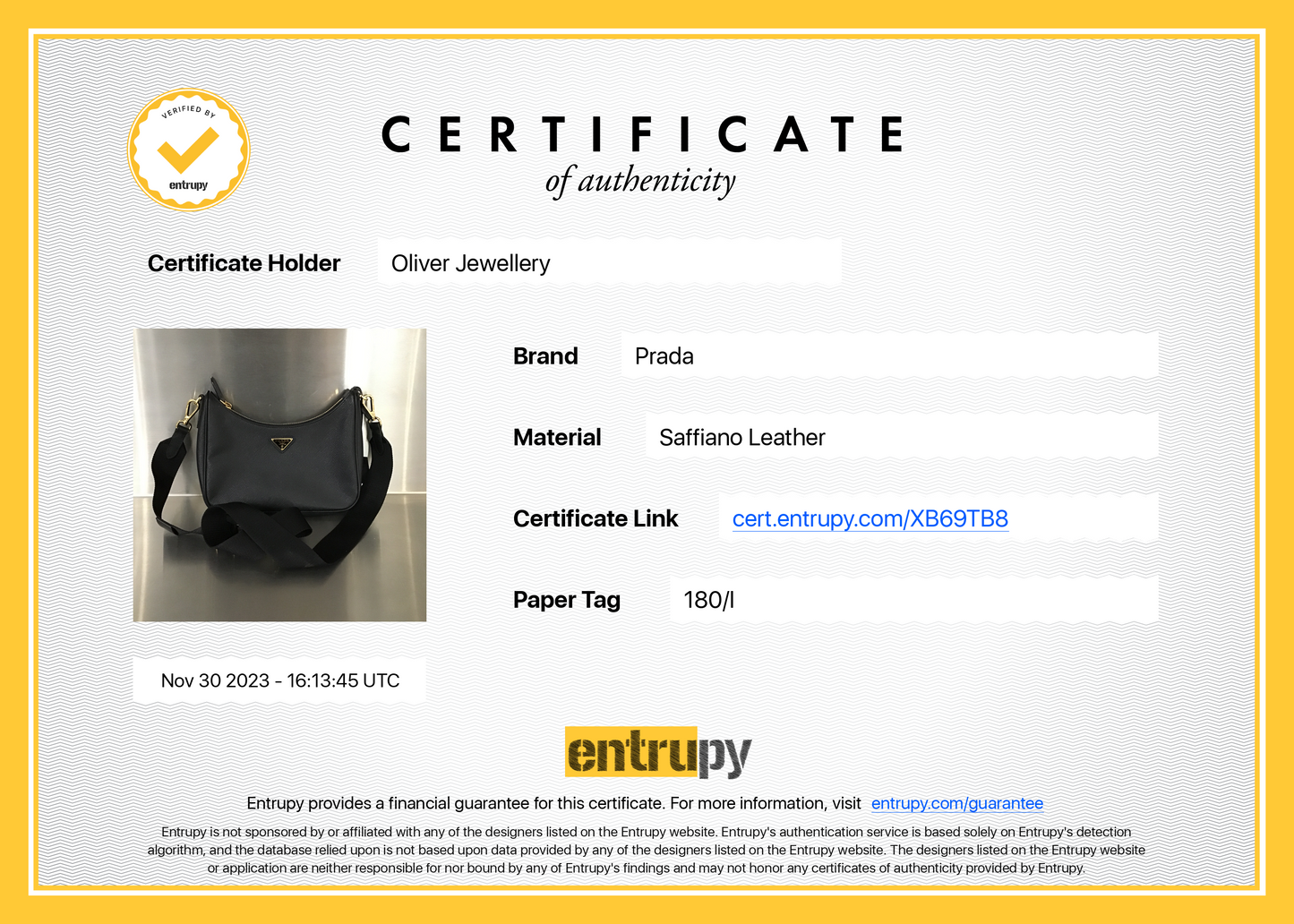 Prada Black Saffiano Leather Re-Edition 2005 Shoulder Bag