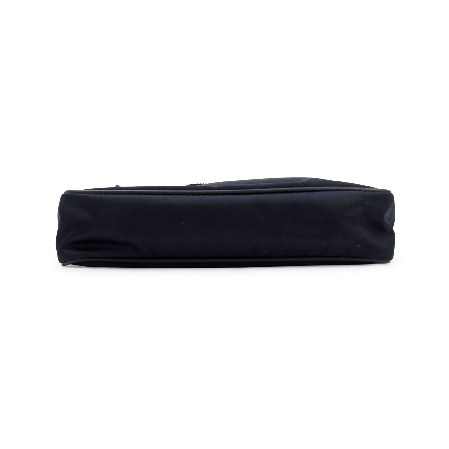 Prada Black Saffiano Leather-Trimmed Tessuto Nylon Messenger Bag