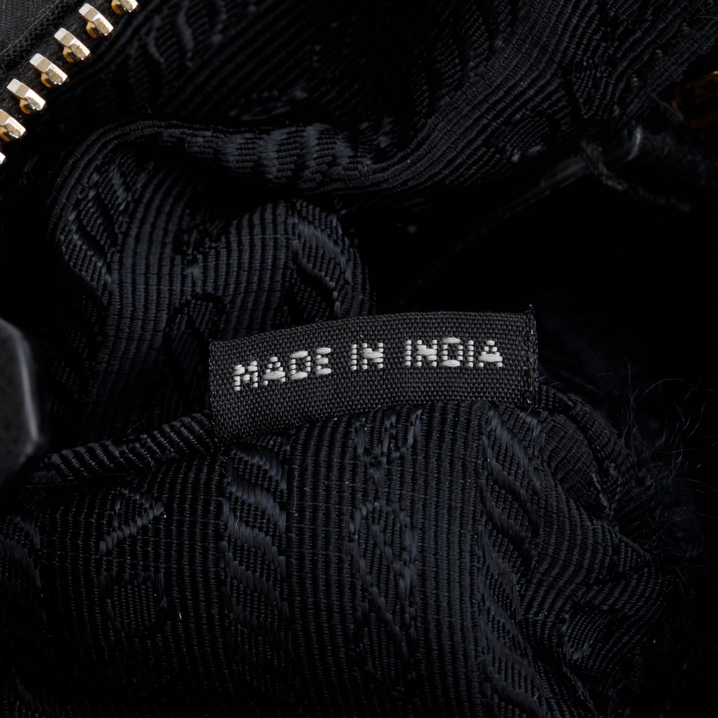 Prada Black Saffiano-Trimmed Tessuto Nylon Handle Tote