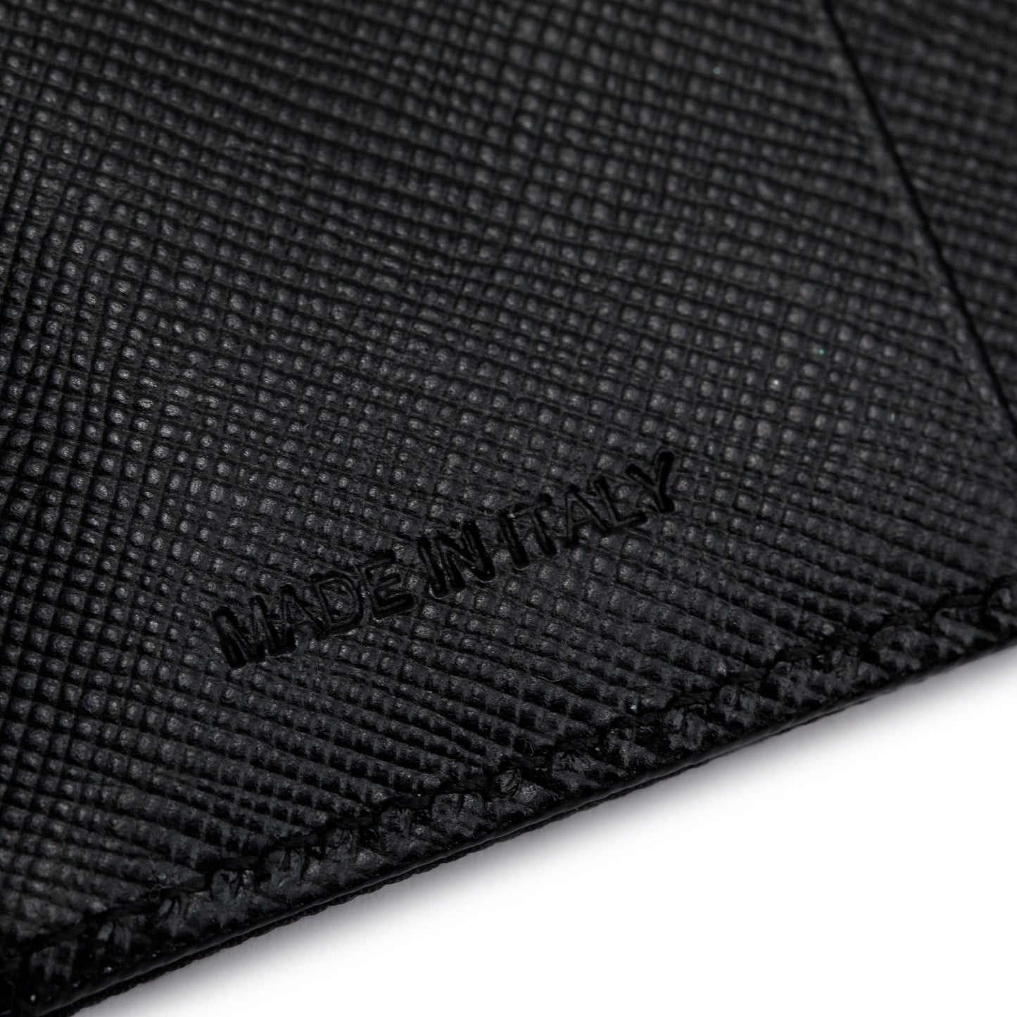 Prada Black Tessuto Compact Trifold Wallet
