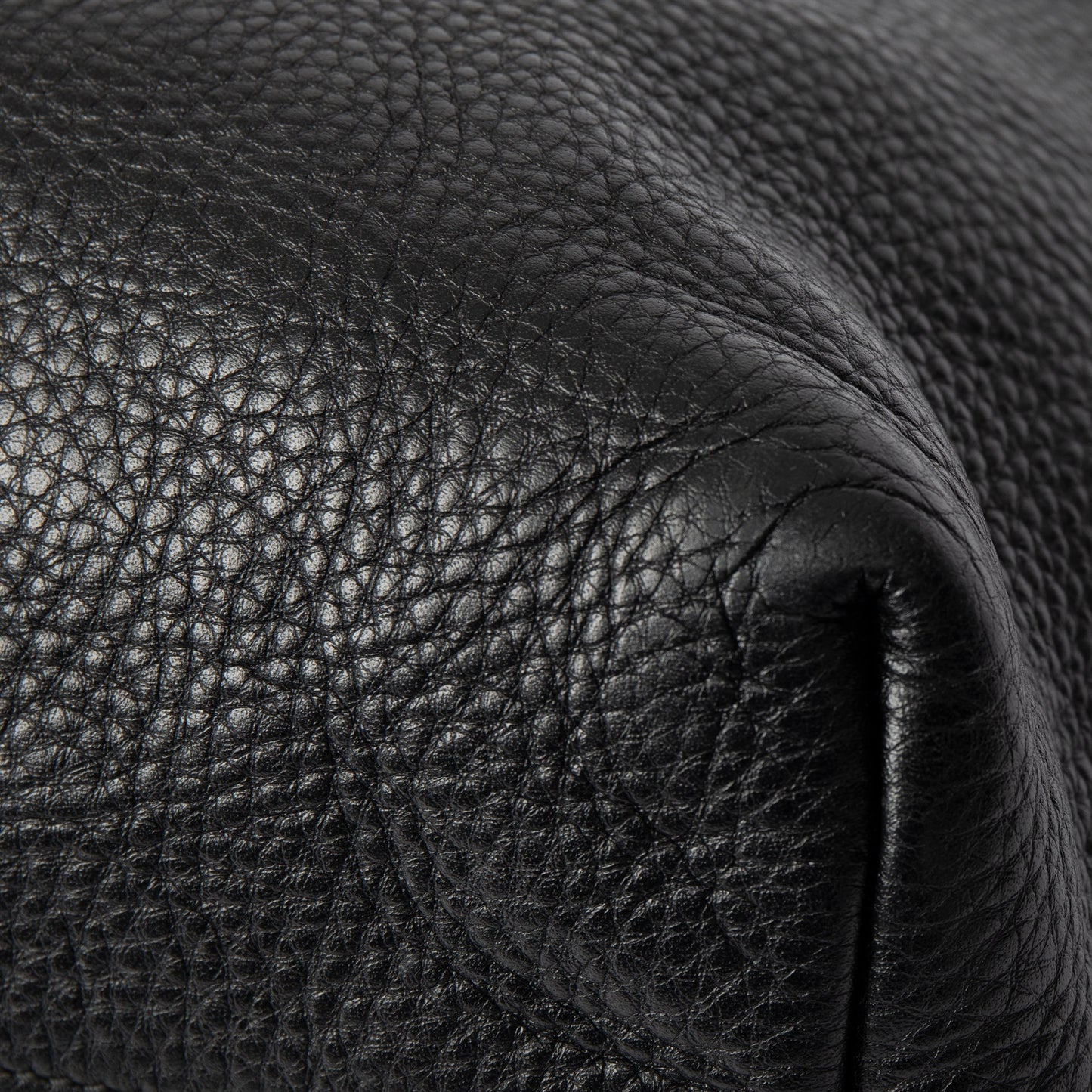 Prada Black Vitello Daino Shopping Tote