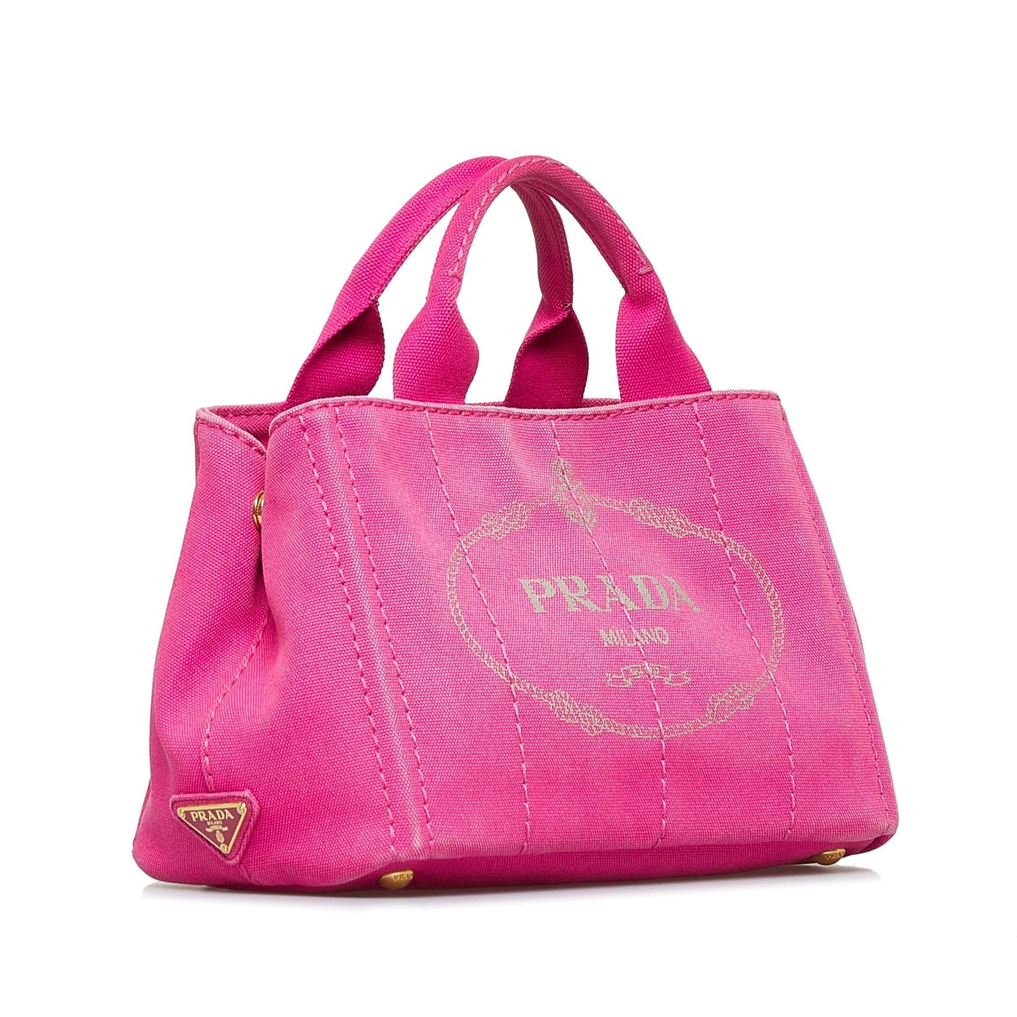 Prada Canapa Logo Satchel (SHG-fnLVGy)