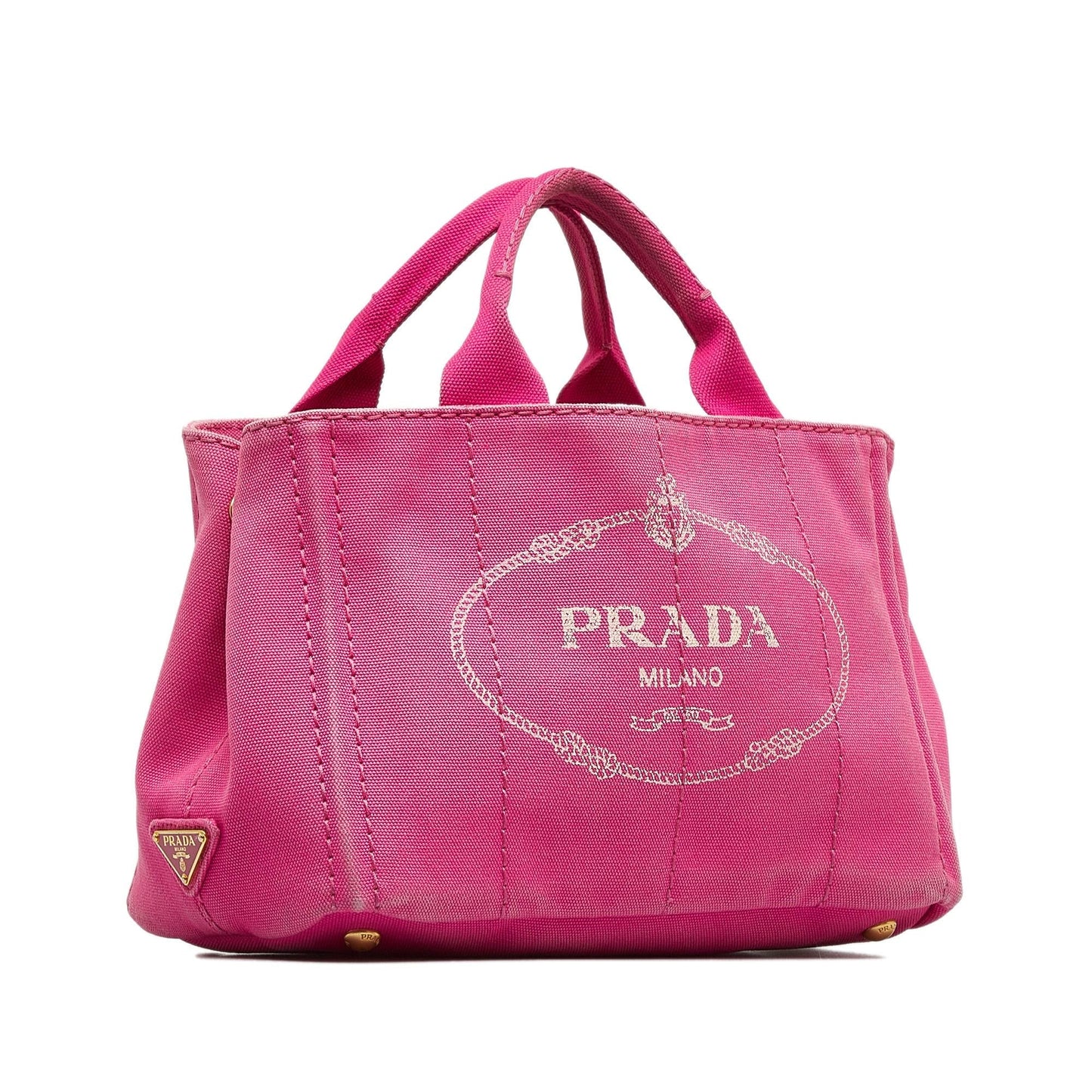 Prada Canapa Logo Satchel (SHG-m7rx6r)