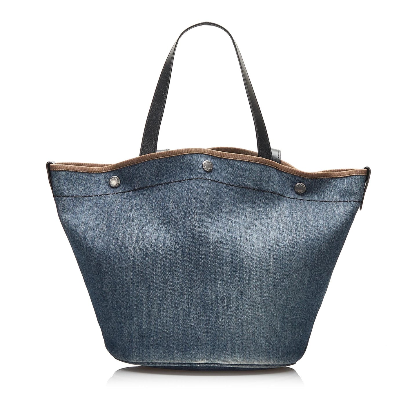 Prada Denim Satchel (SHG-HHLdAg)
