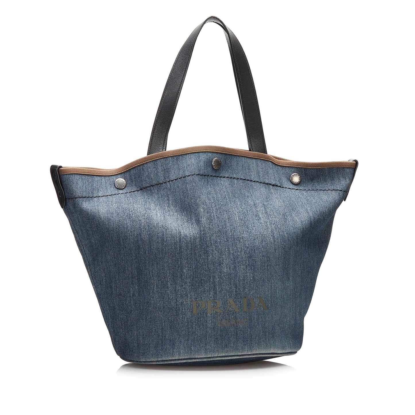 Prada Denim Satchel (SHG-HHLdAg)