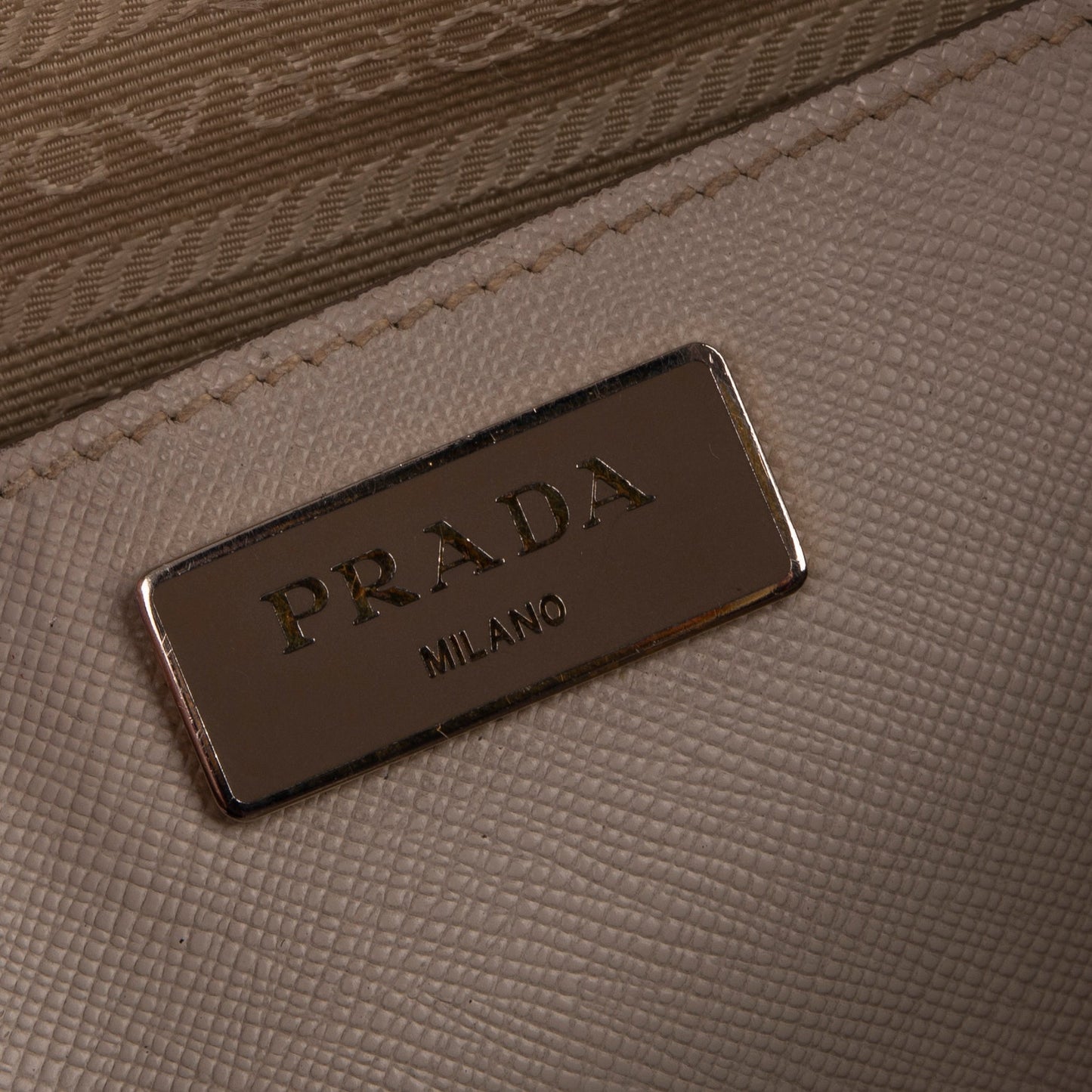 Prada Large Saffiano Lux Double Zip Tote
