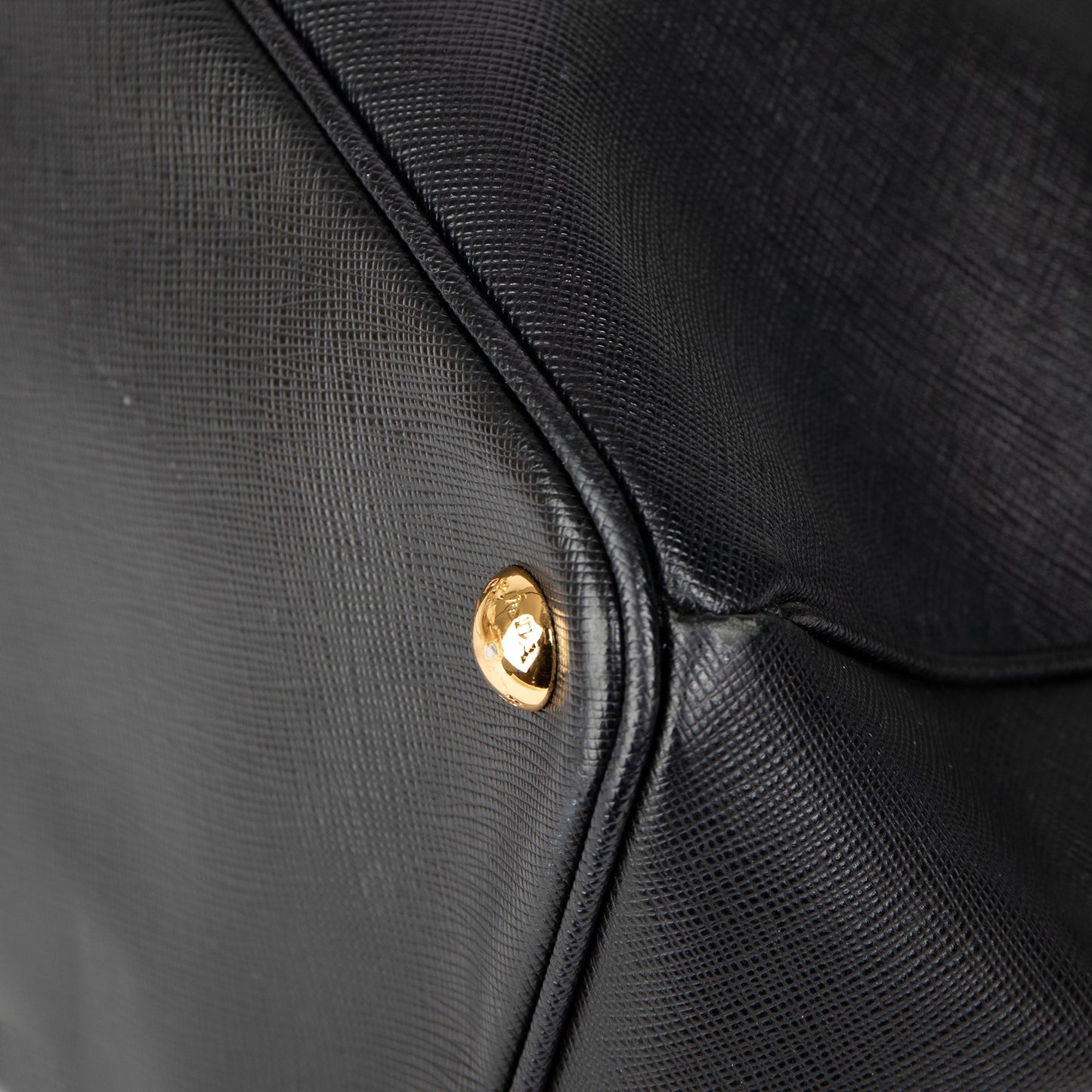 Prada Large Saffiano Lux Galleria Double Zip Tote