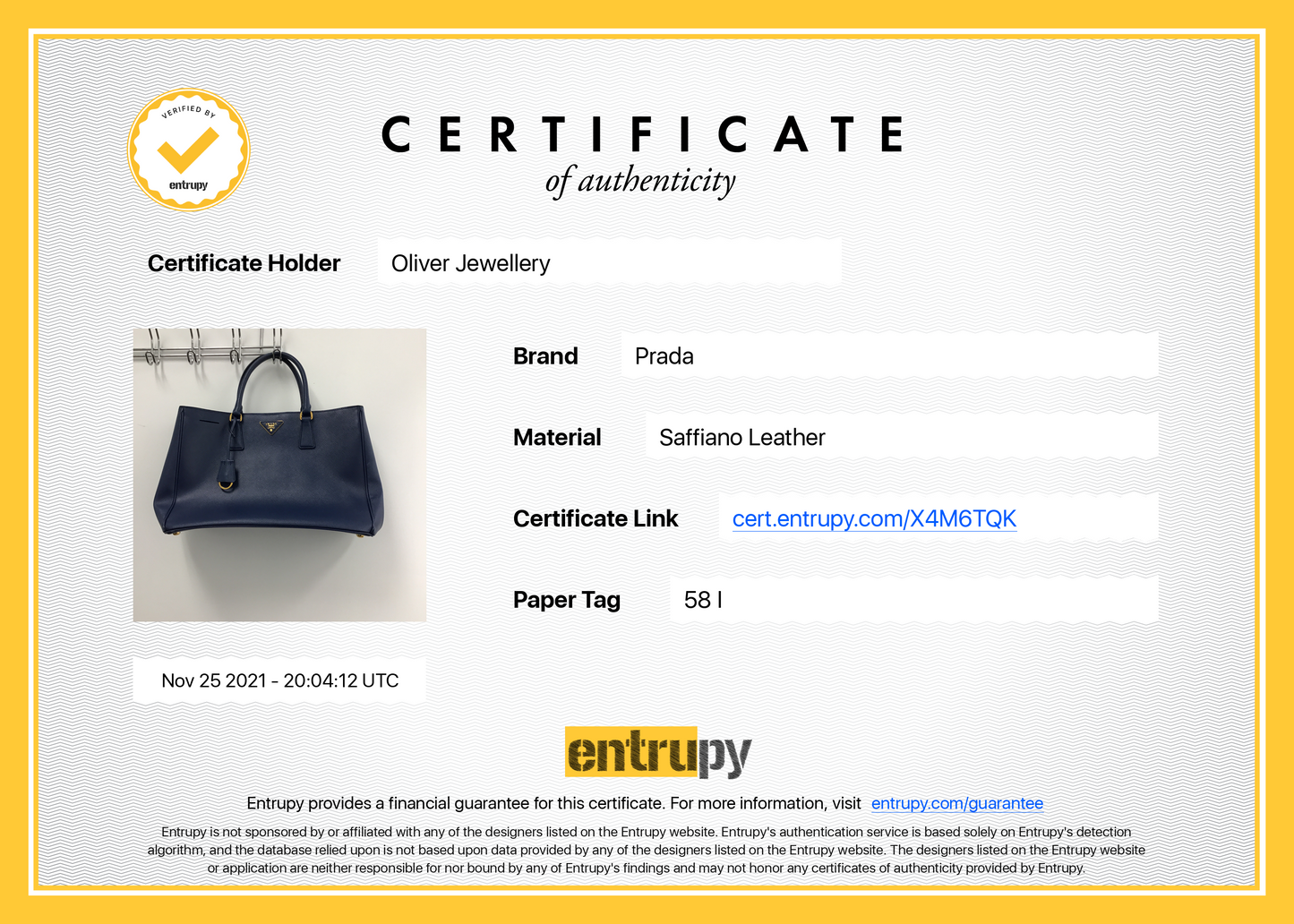 Prada Large Saffiano Lux Galleria Tote