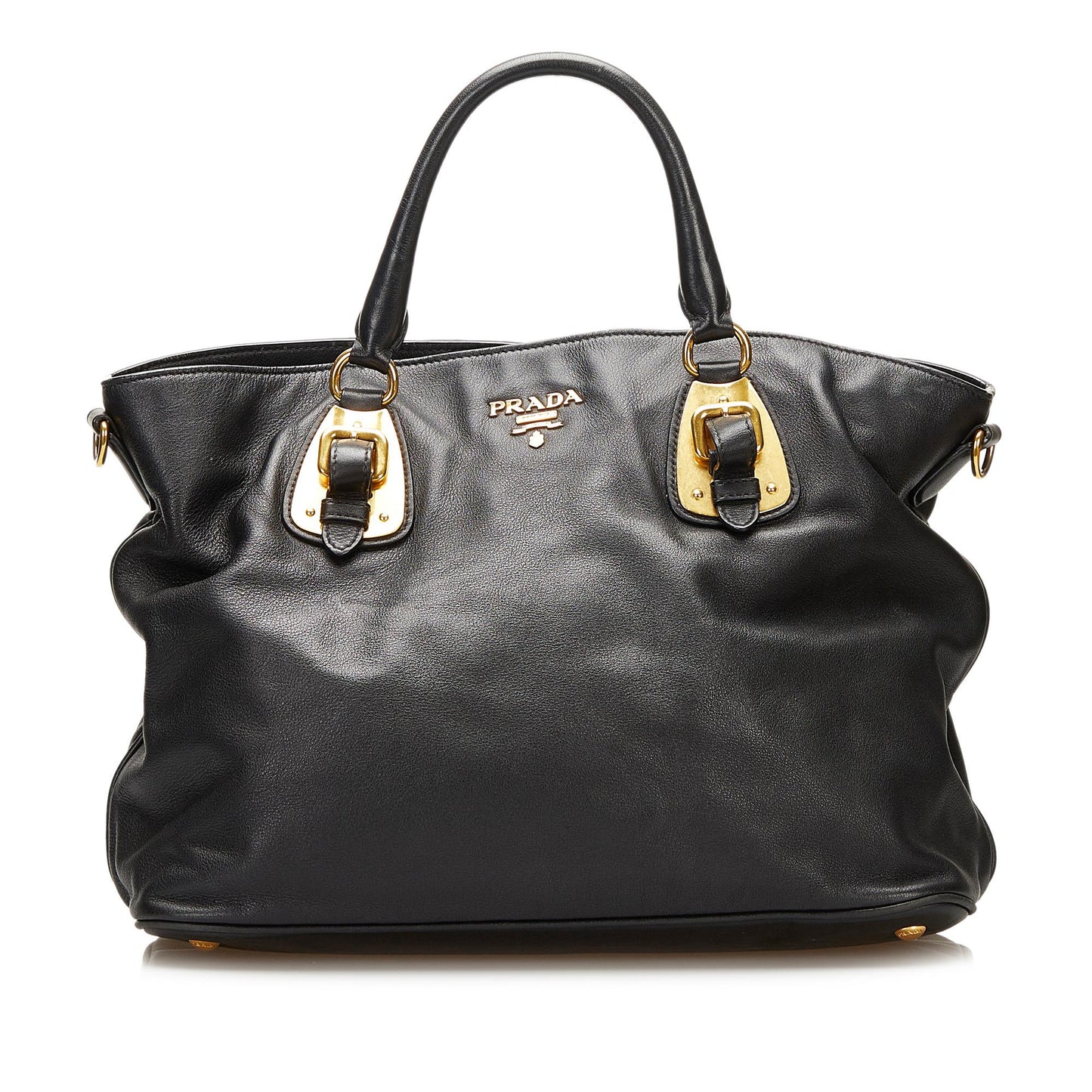 Prada Leather Satchel (SHG-35719)