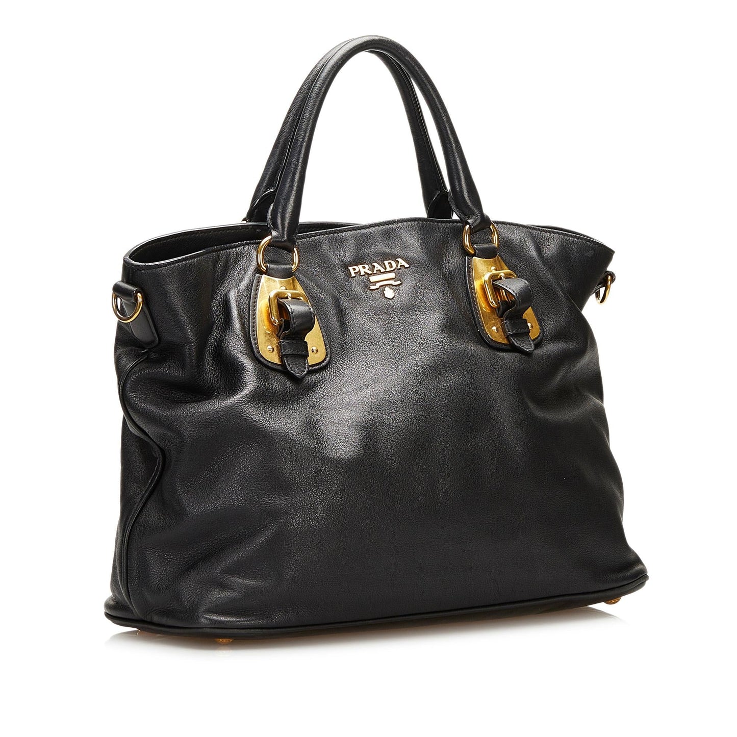 Prada Leather Satchel (SHG-35719)