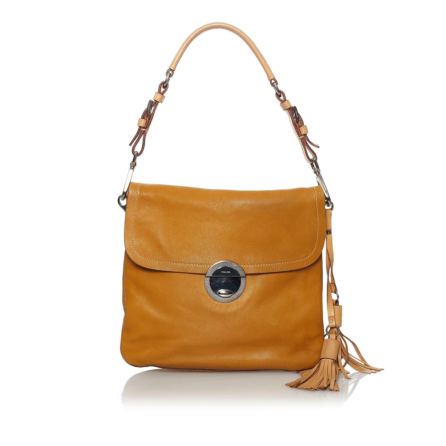 Prada Leather Shoulder Bag (SHG-33898)