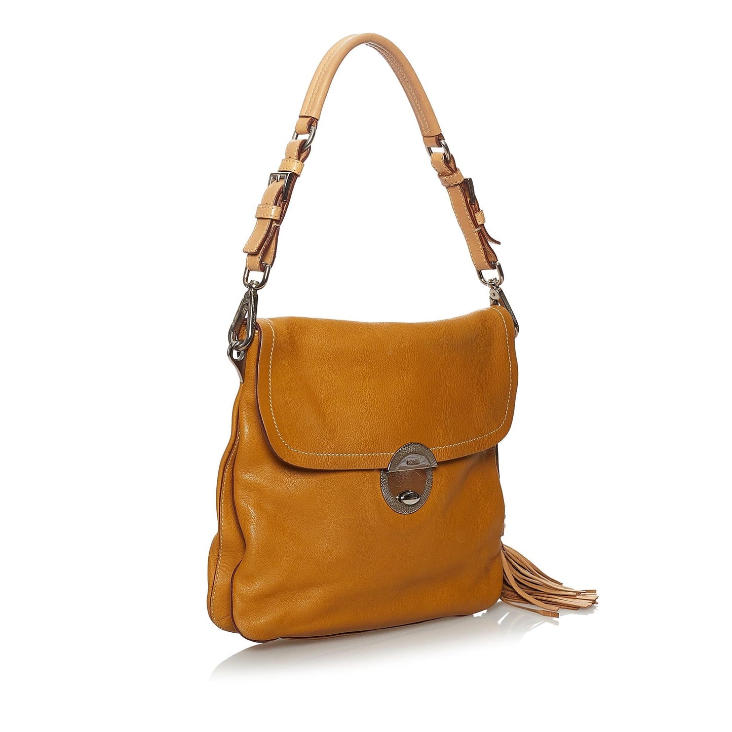 Prada Leather Shoulder Bag (SHG-33898)