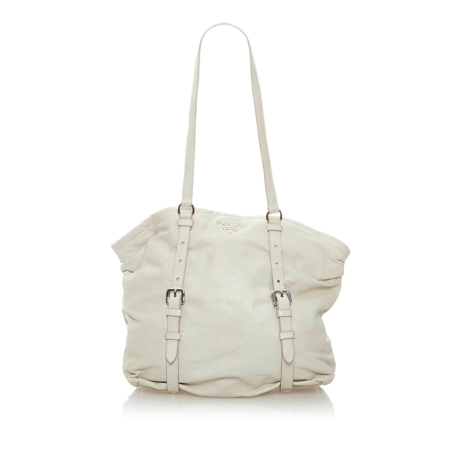 Prada Leather Tote Bag (SHG-32898)