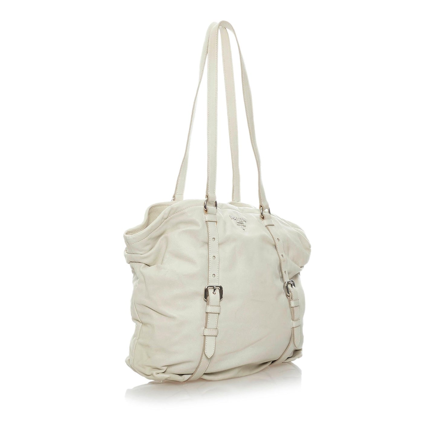 Prada Leather Tote Bag (SHG-32898)
