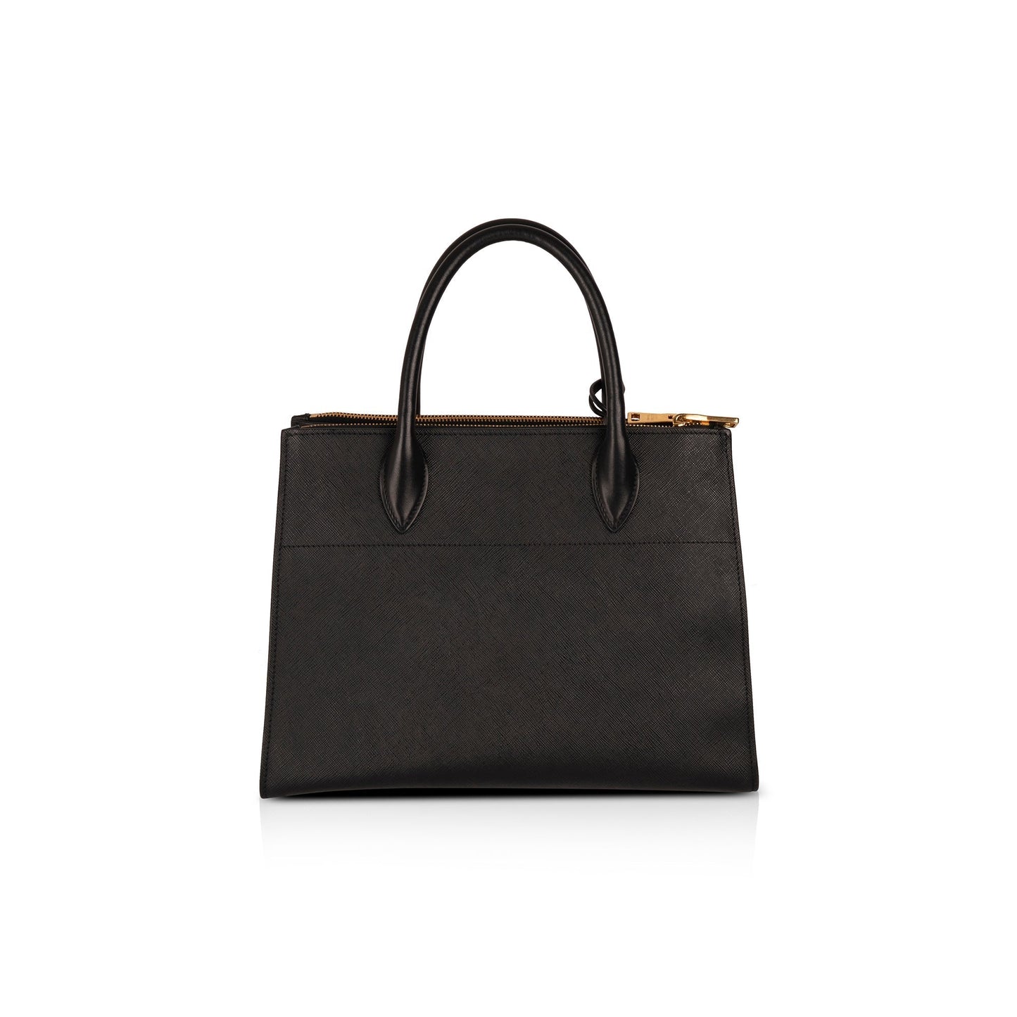 Prada Medium Saffiano & City Calf Leather Paradigme Tote