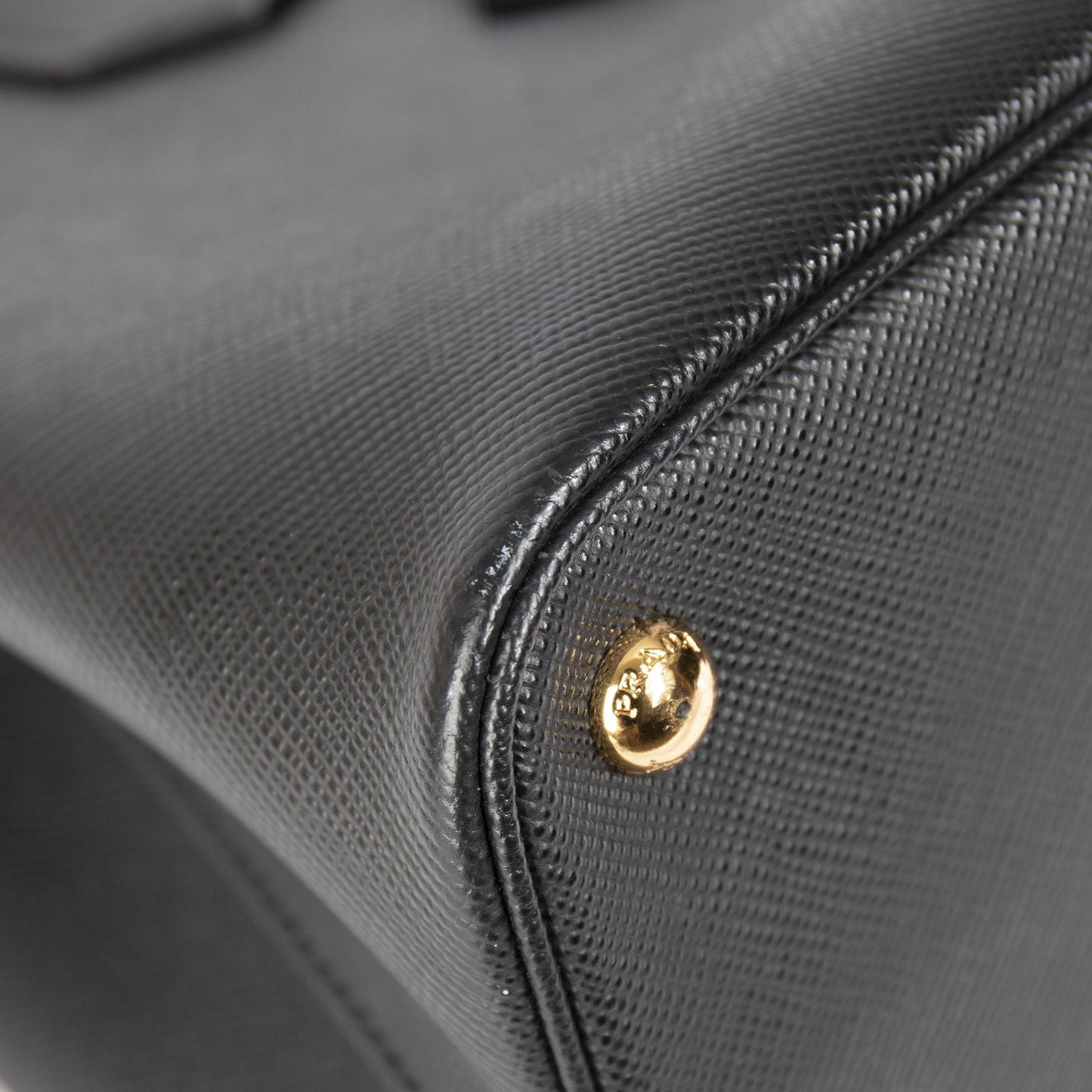Prada Medium Saffiano Cuir Double Tote