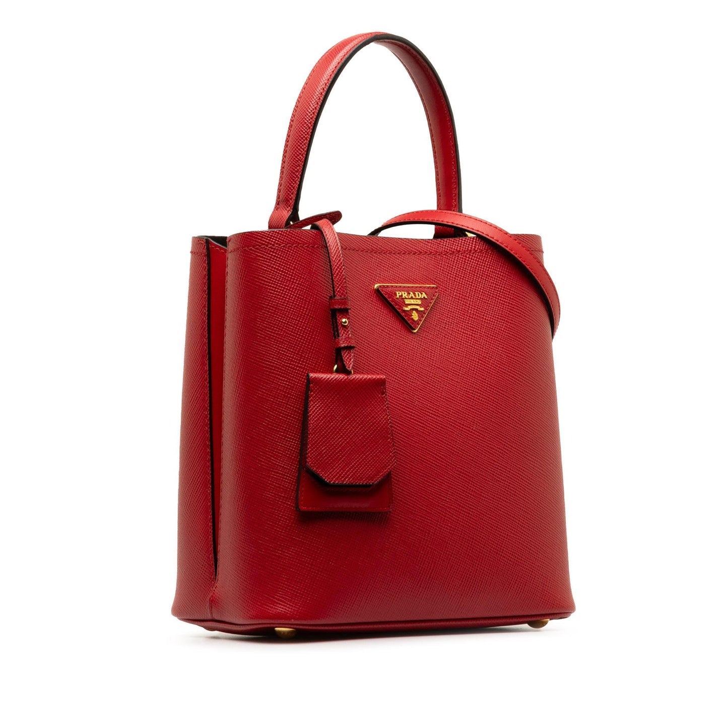 Prada Medium Saffiano Cuir Panier (SHG-qFLNQJ)