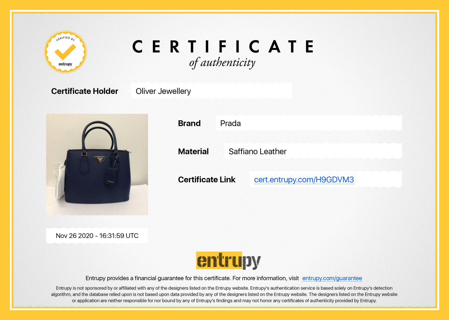 Prada Medium Saffiano Galleria Double Zip Tote