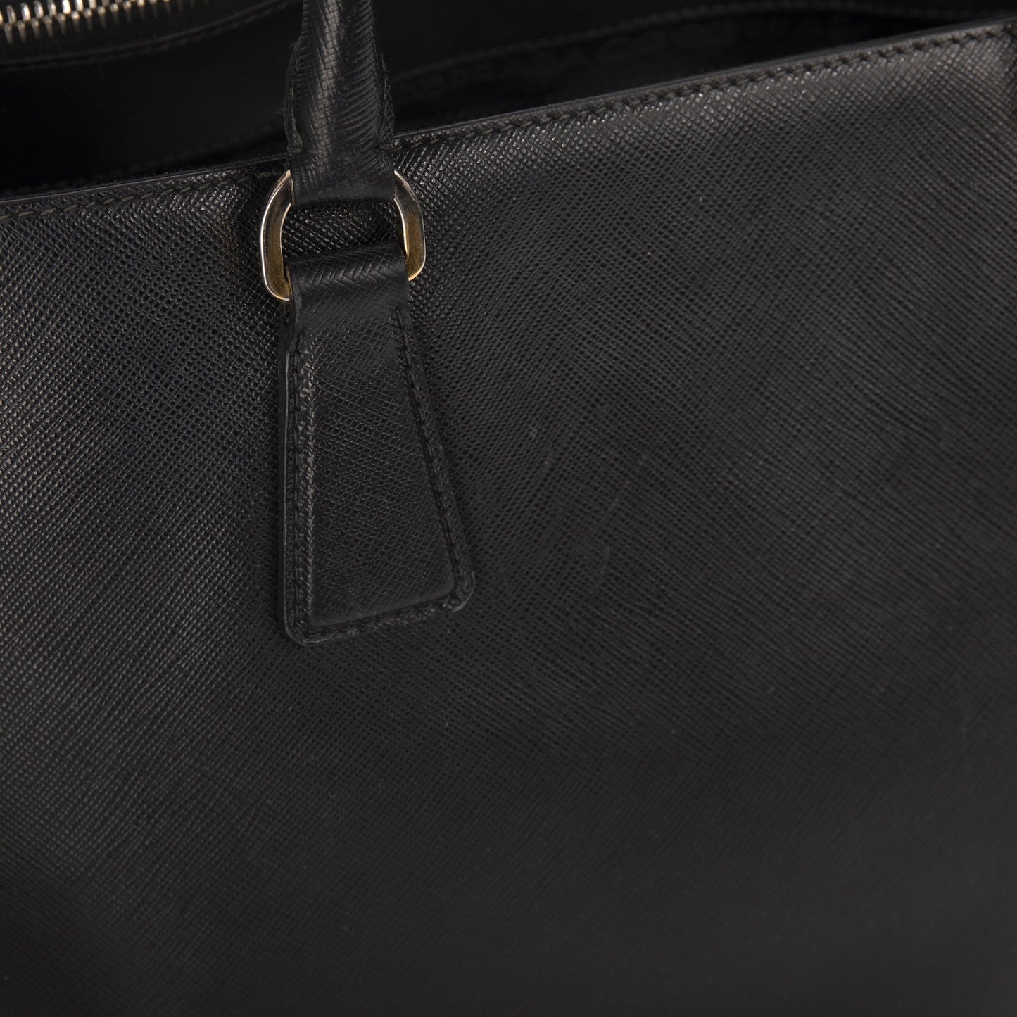 Prada Medium Saffiano Lux Galleria Double Zip Tote