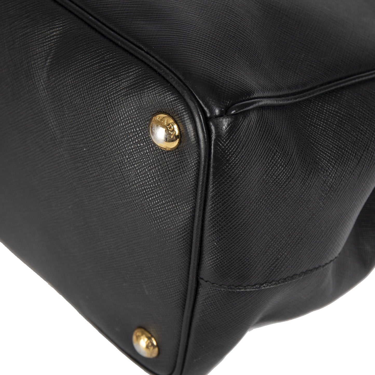 Prada Medium Saffiano Lux Galleria Double Zip Tote