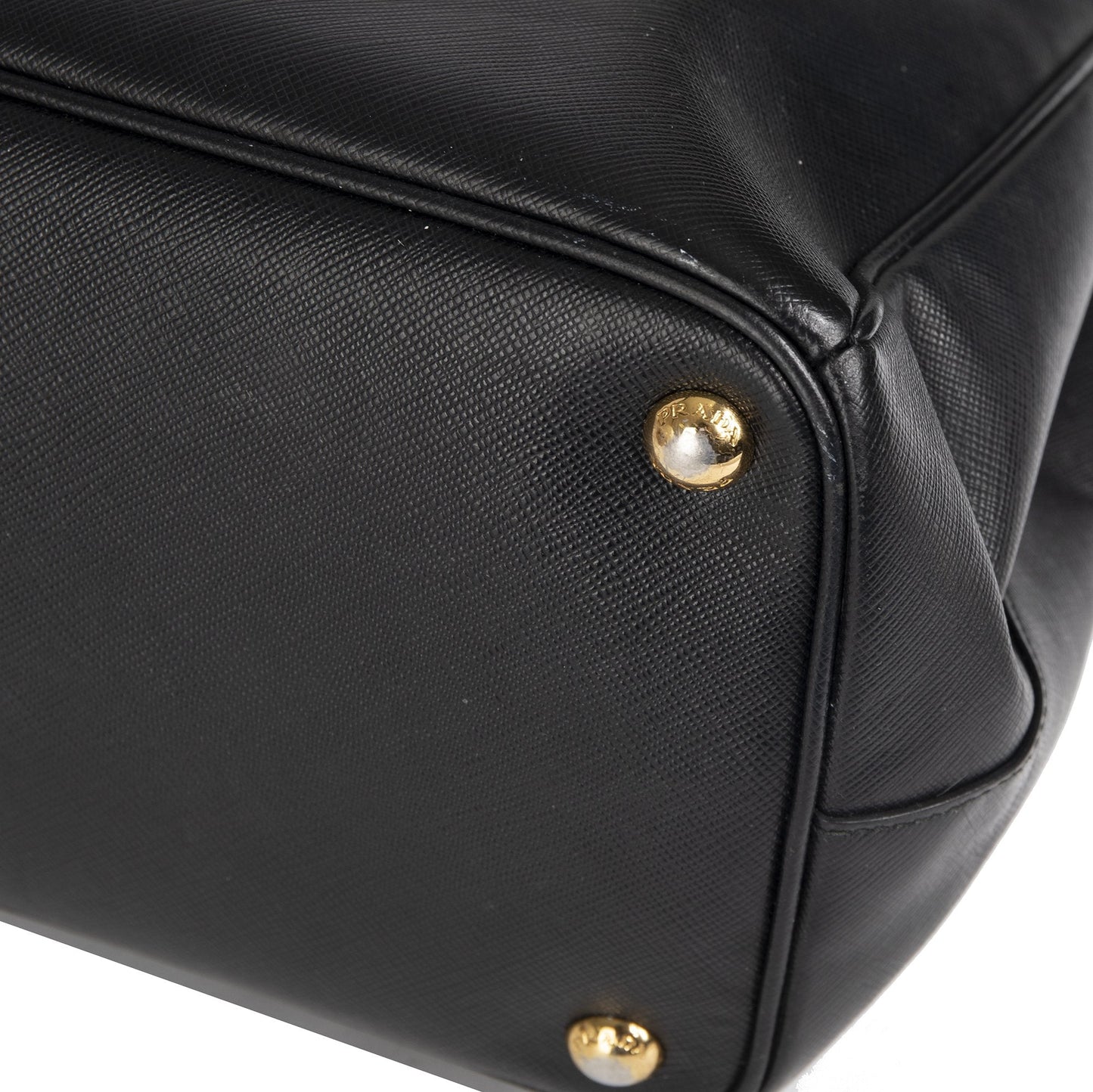 Prada Medium Saffiano Lux Galleria Double Zip Tote