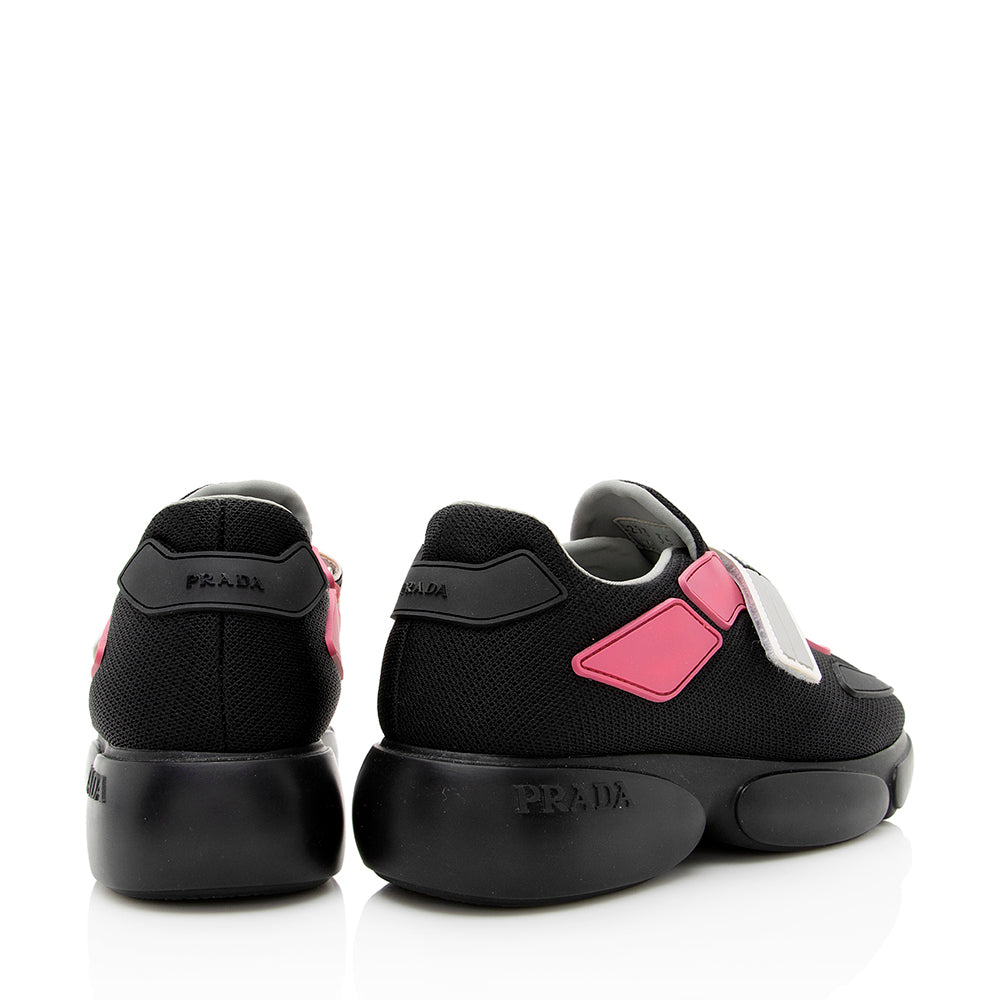 Prada Mesh Velcro Cloudbust Sneakers - Size 5 / 35 (SHF-19087)