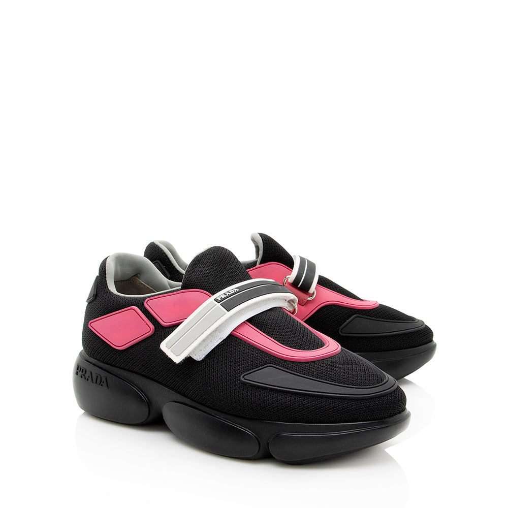 Prada Mesh Velcro Cloudbust Sneakers - Size 5 / 35 (SHF-19087)