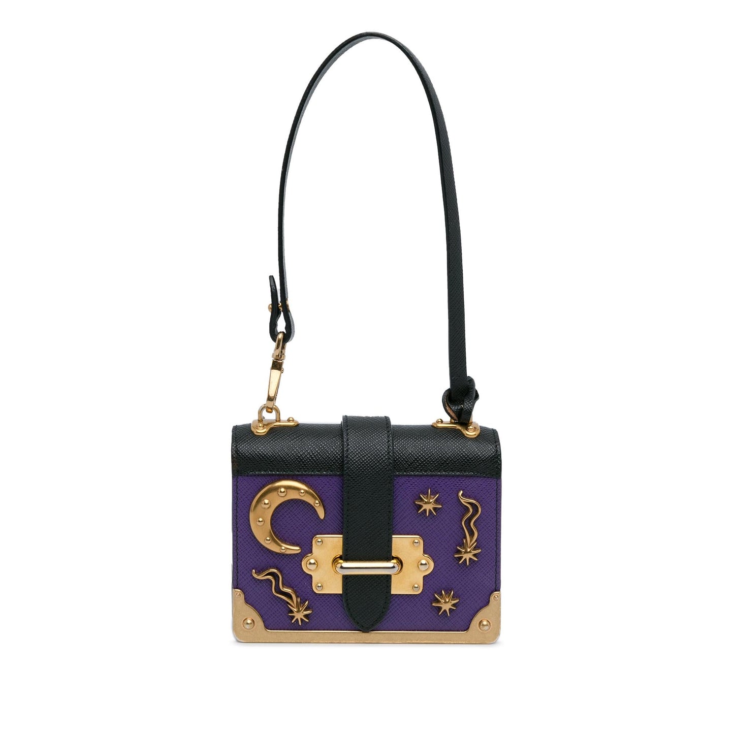 Prada Mini Saffiano Astrology Cahier Bag (SHG-0zJyge)