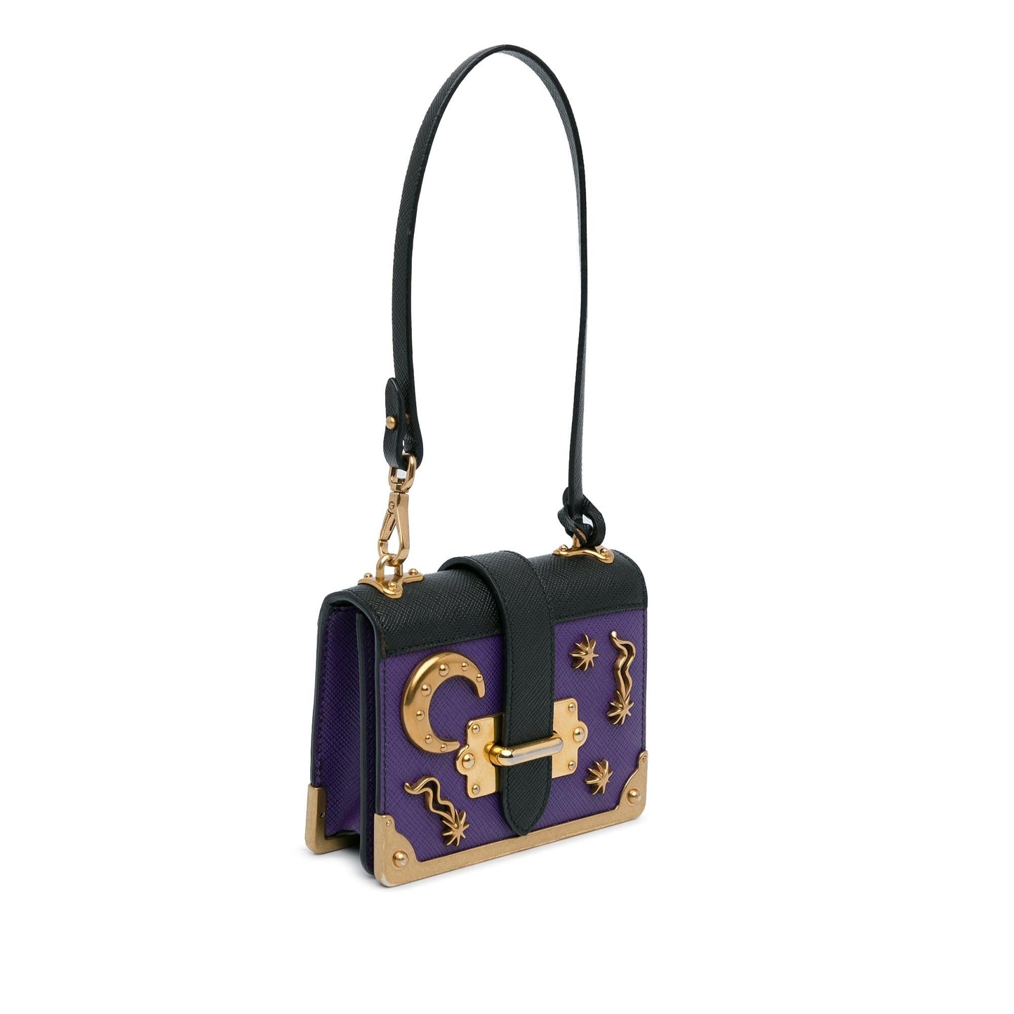 Prada Mini Saffiano Astrology Cahier Bag (SHG-0zJyge)