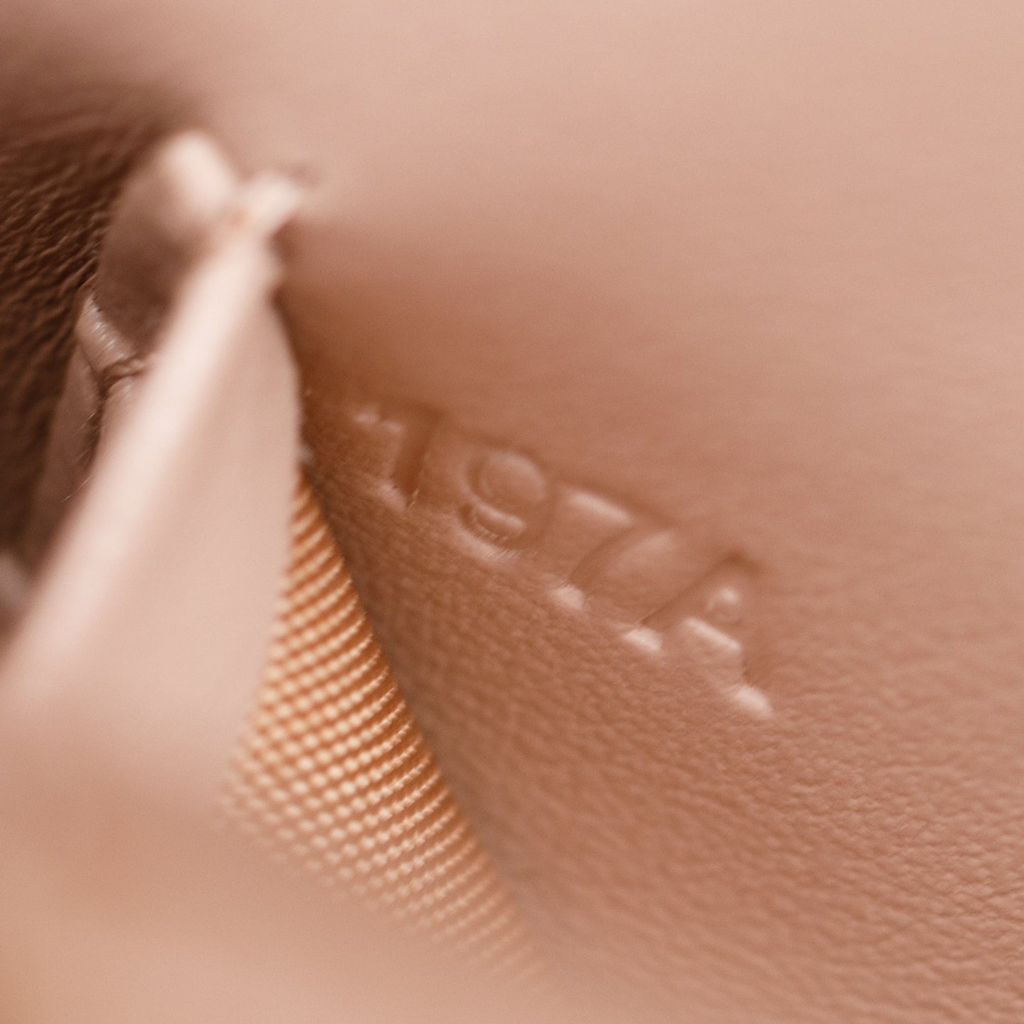 Prada Neutral Vitello Leather Envelope Wallet