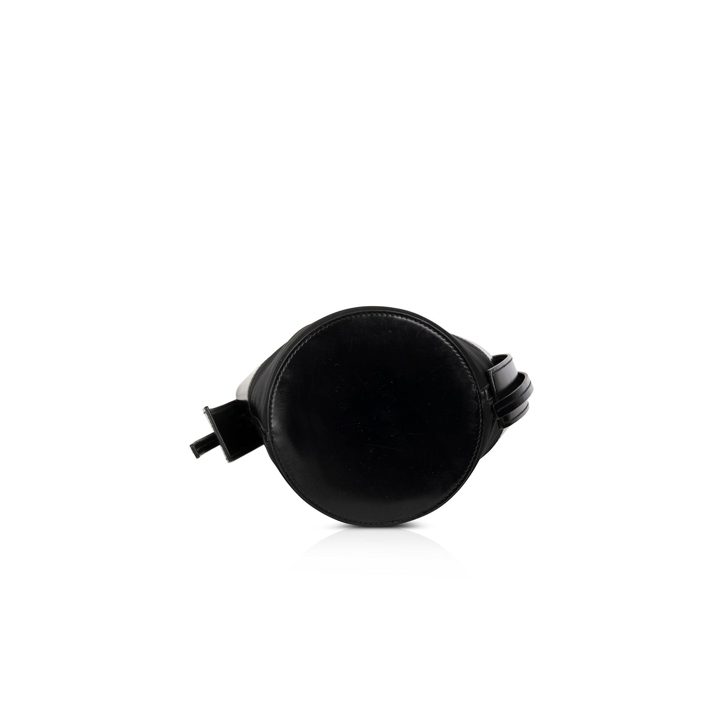 Prada Patent Leather & Tessuto Nylon Ouverture Bucket Bag