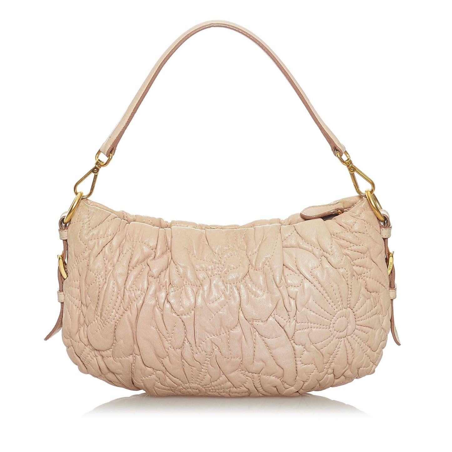 Prada Quilted Leather Handbag (SHG-28640)