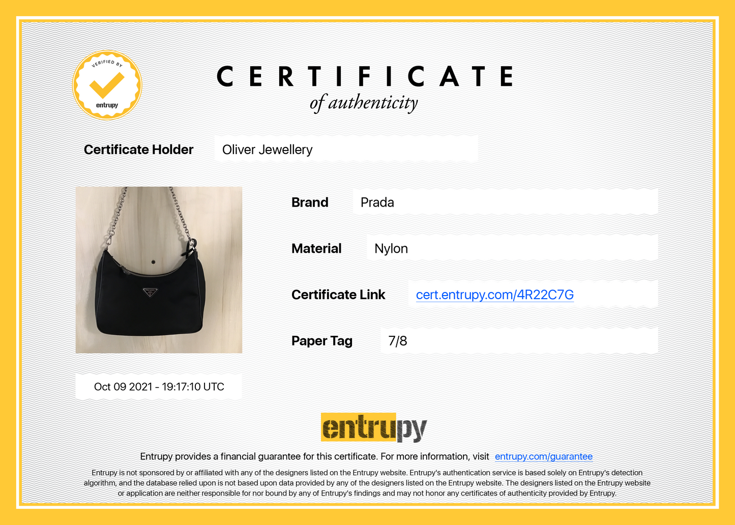 Prada Re-Edition 2005 Nylon Shoulder Bag