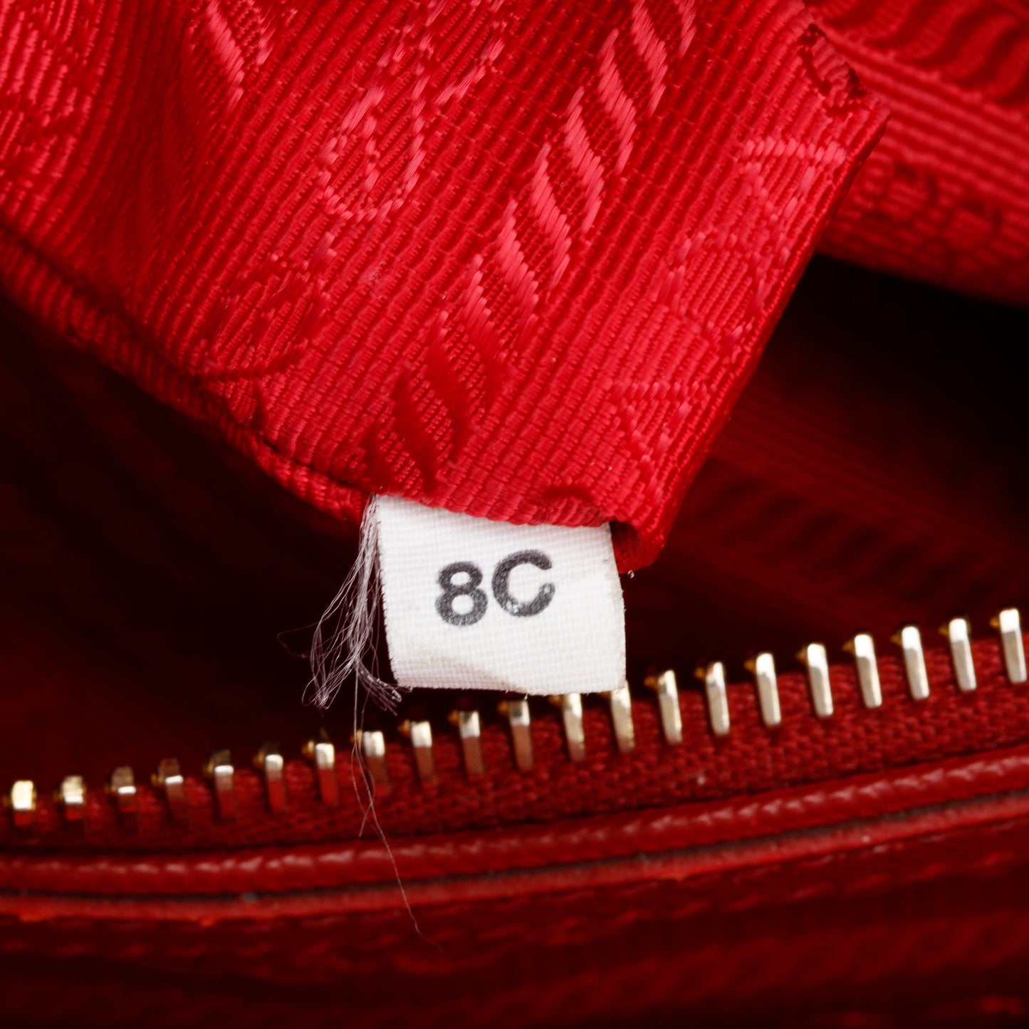 Prada Red Saffiano Lux Medium Double Zip Galleria Tote