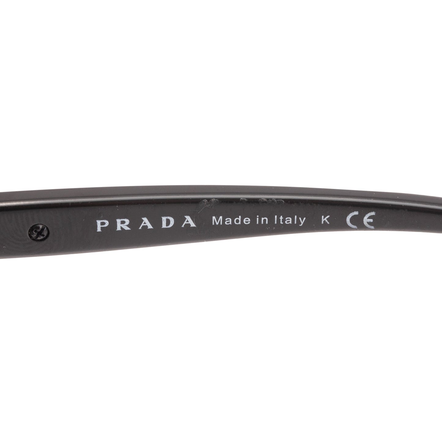 Prada SPR 080  Black Acetate Conceptual Sunglasses