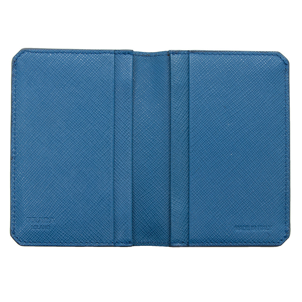 Prada Saffiano Leather Card Holder (SHF-15313)