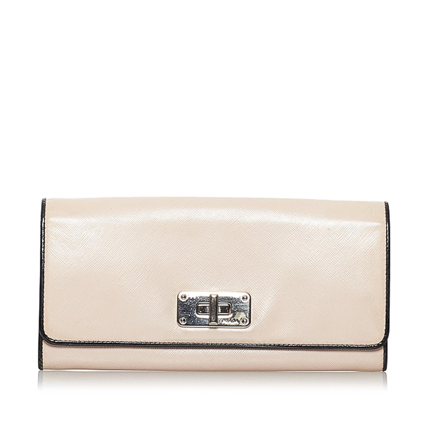 Prada Saffiano Leather Long Wallet (SHG-29907)